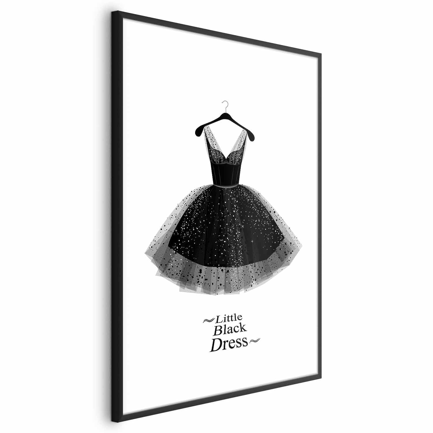 Little Black Dress Fashion Poster