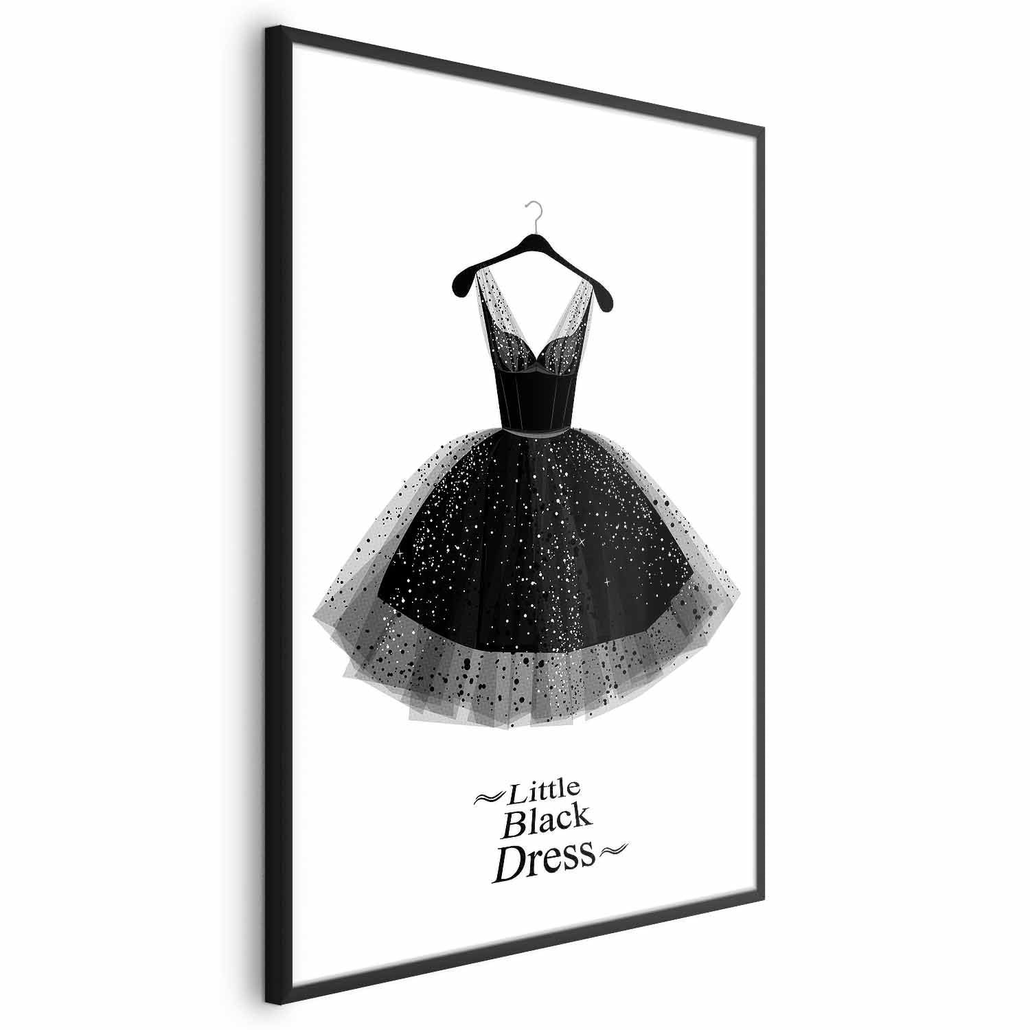 Little Black Dress Fashion Poster