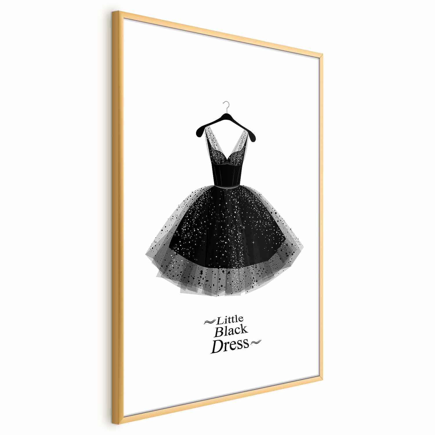 Little Black Dress Fashion Poster
