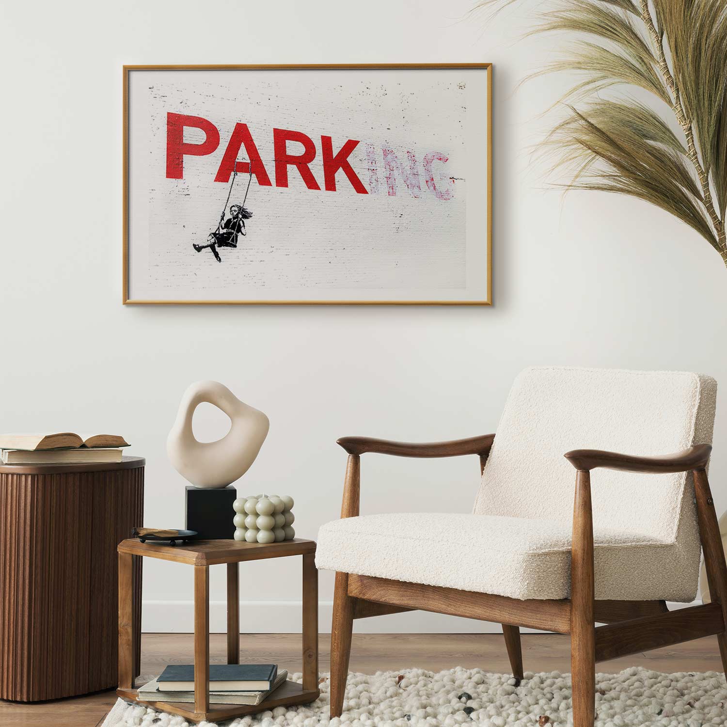 Graffiti Girl Street Art Poster