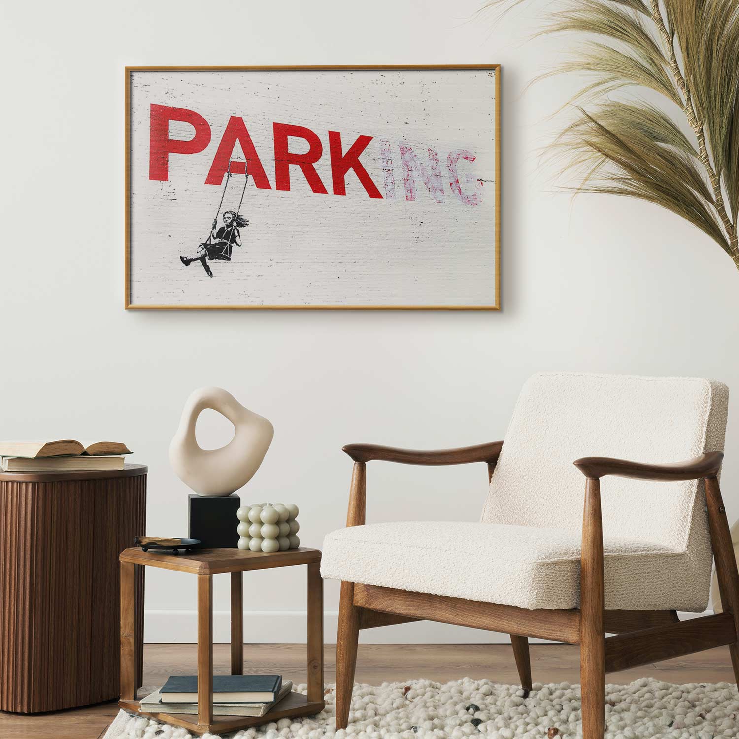 Graffiti Girl Street Art Poster