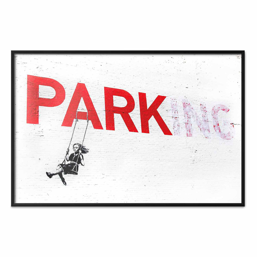 Graffiti Girl Street Art Poster