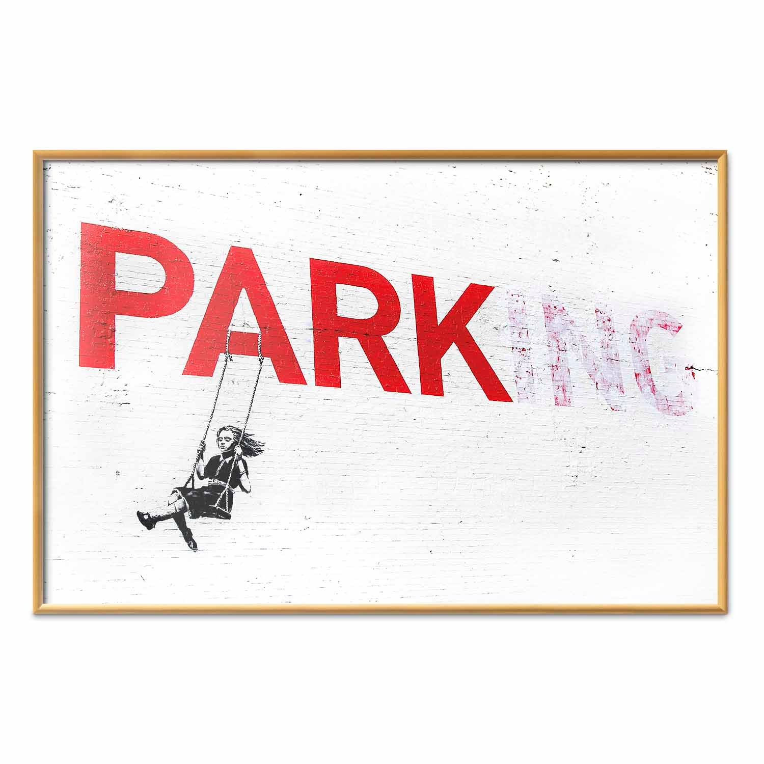 Graffiti Girl Street Art Poster