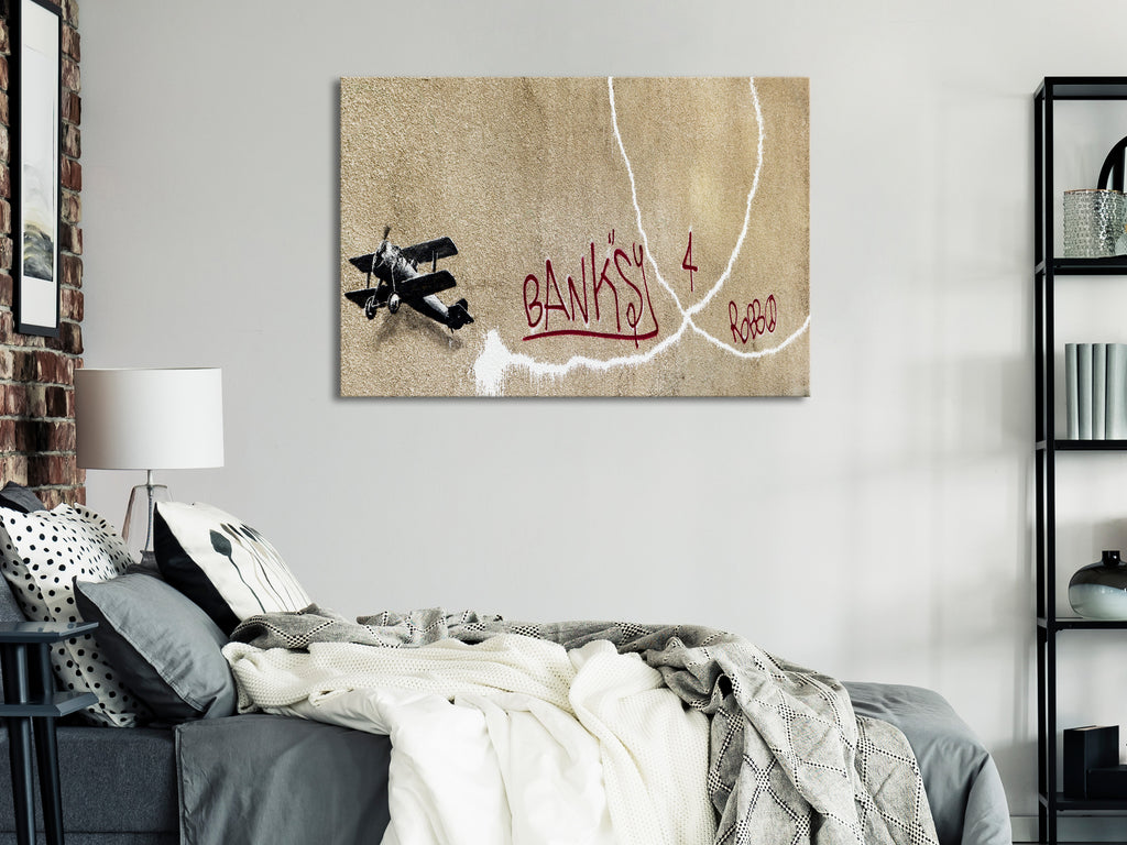 Canvas Print Plane Wall Art
