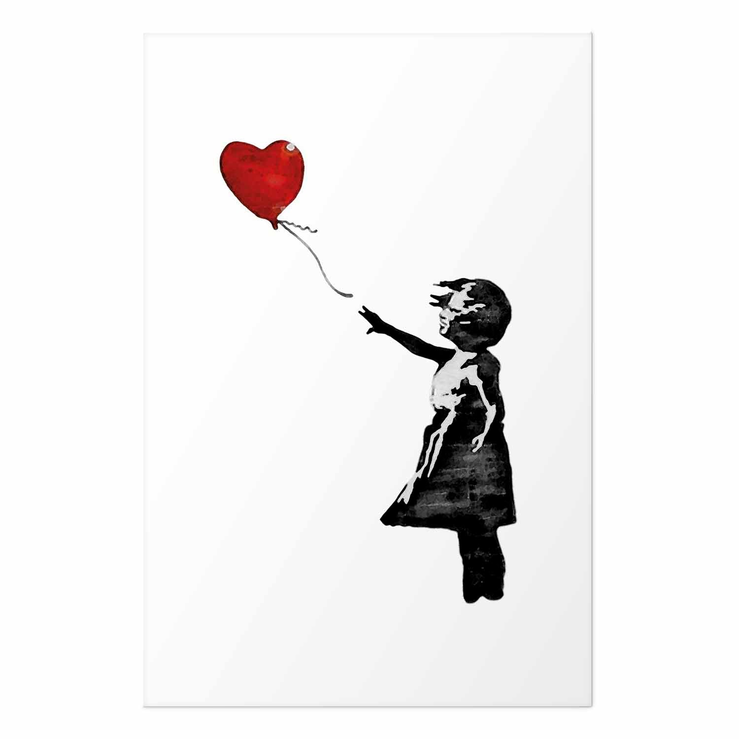 Banksy Girl with a Balloon Street Art Poster