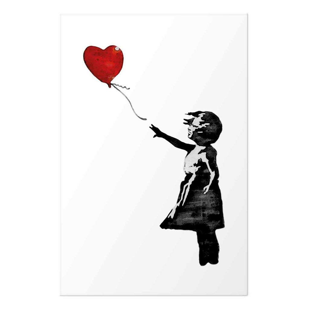 Banksy Girl with a Balloon Street Art Poster
