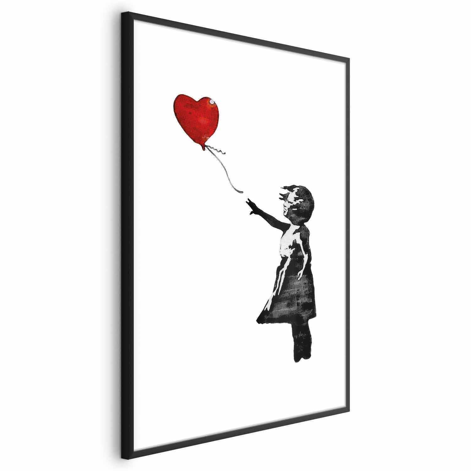 Banksy Girl with a Balloon Street Art Poster