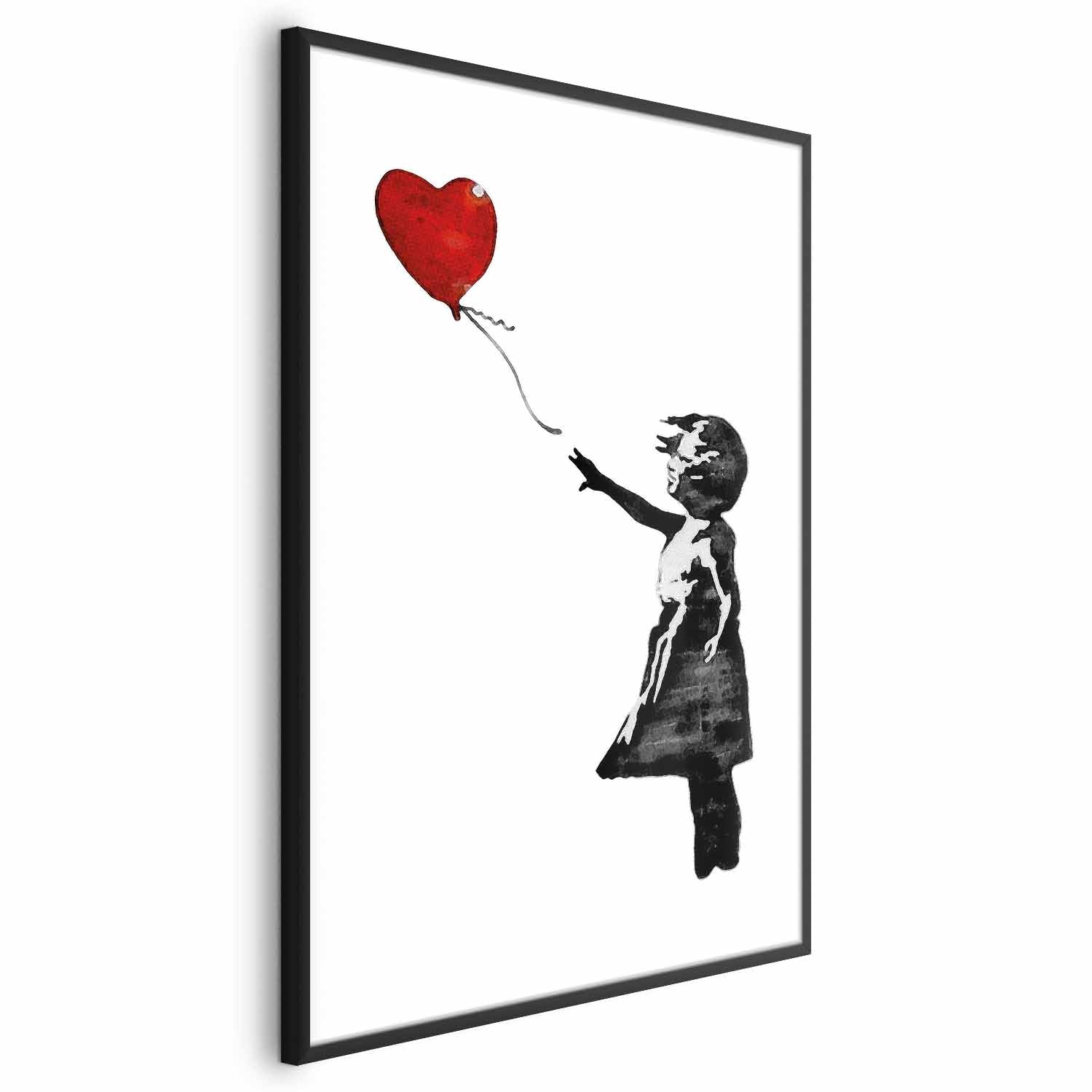 Banksy Girl with a Balloon Street Art Poster