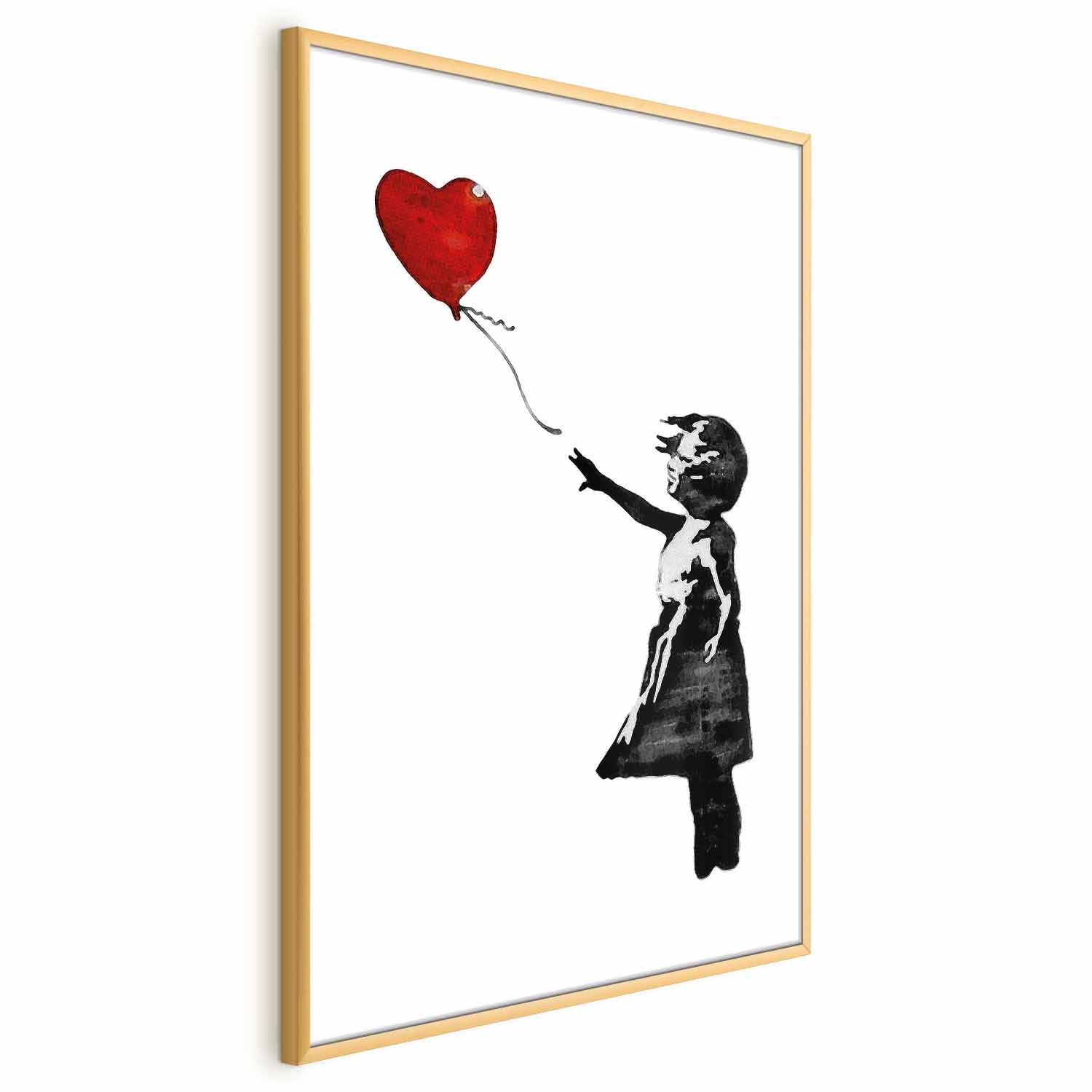 Banksy Girl with a Balloon Street Art Poster