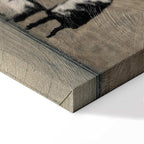 Banksy Washing Zebra Street Art Canvas Print