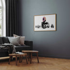 Donut Police Graffiti Poster