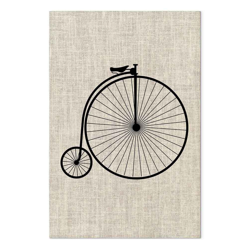Vintage Bicycle Retro Canvas Print
