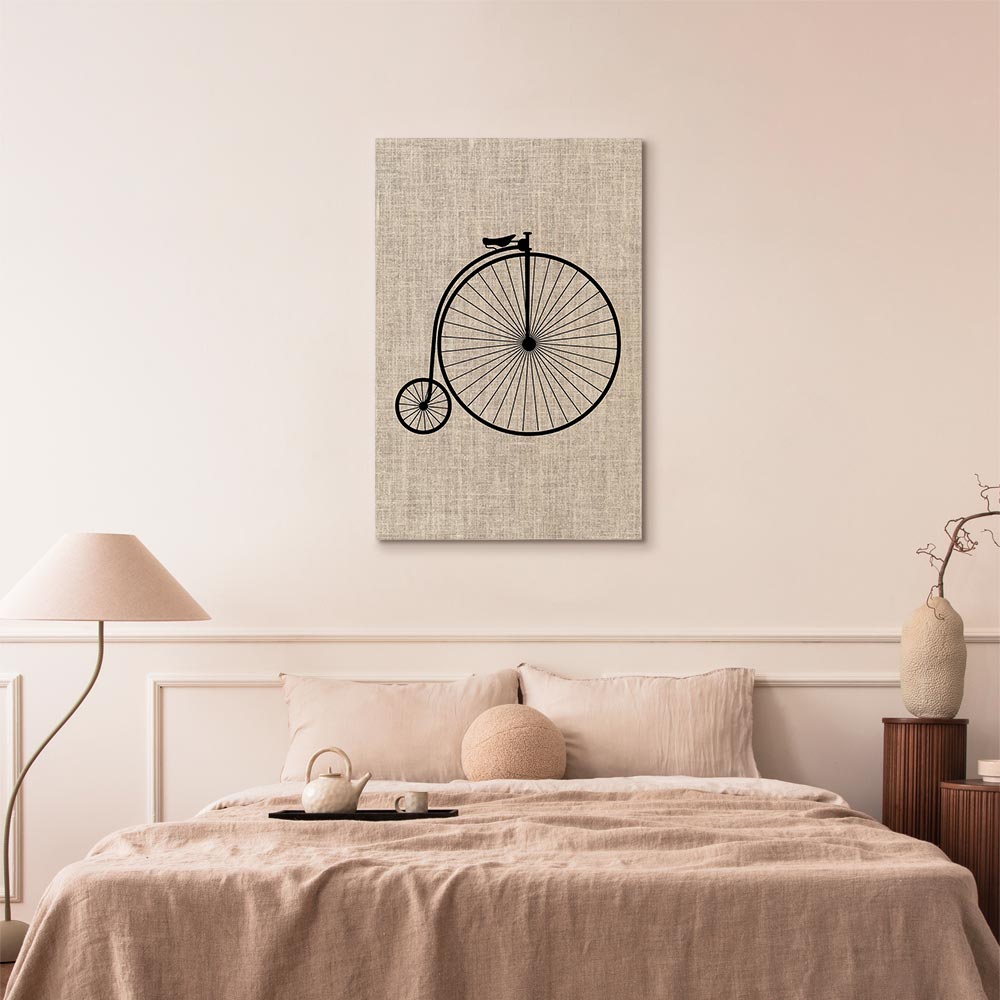 Vintage Bicycle Retro Canvas Print