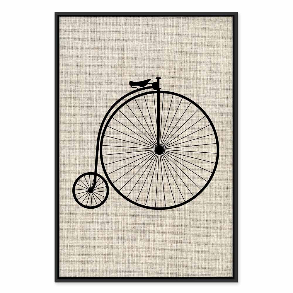 Vintage Bicycle Retro Canvas Print