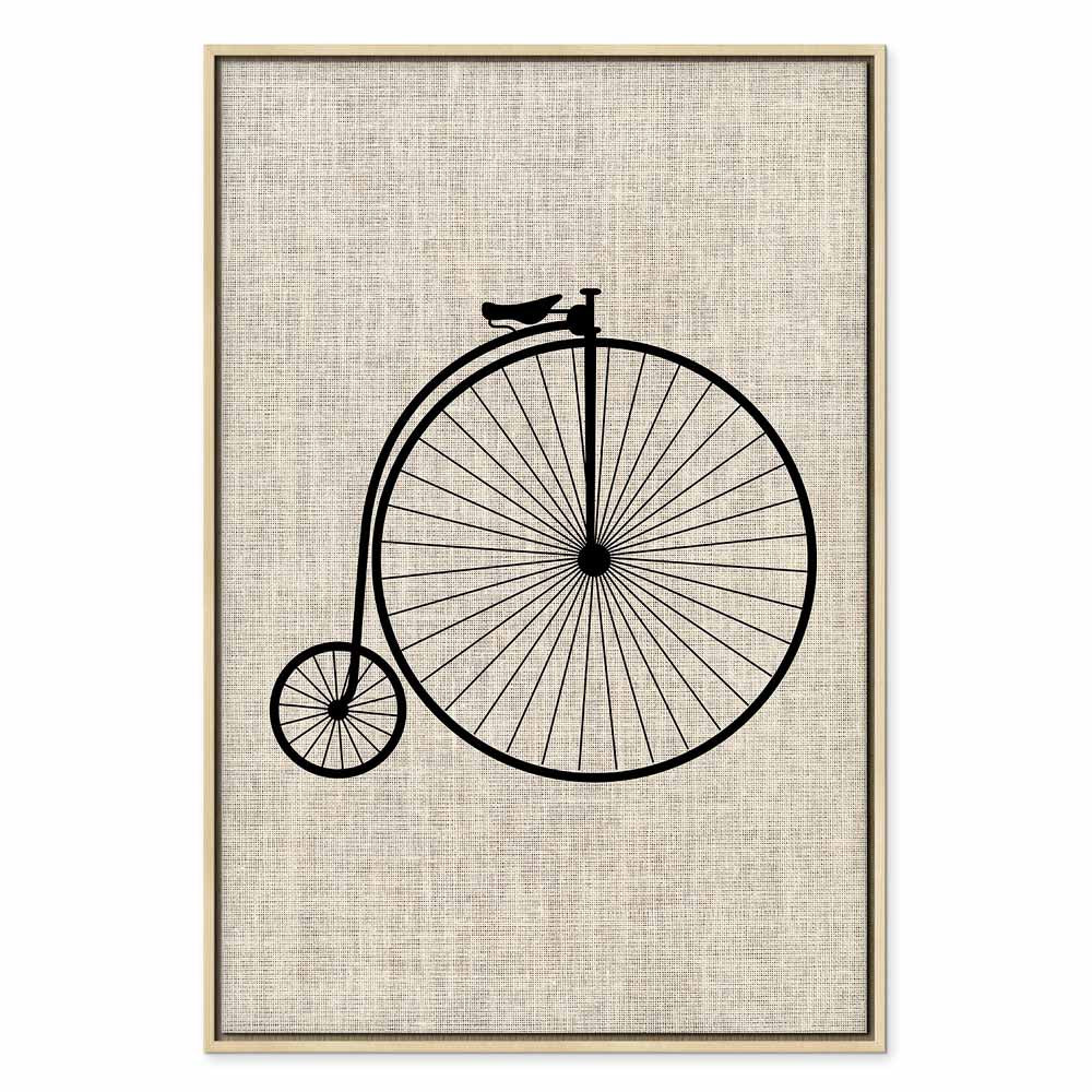 Vintage Bicycle Retro Canvas Print