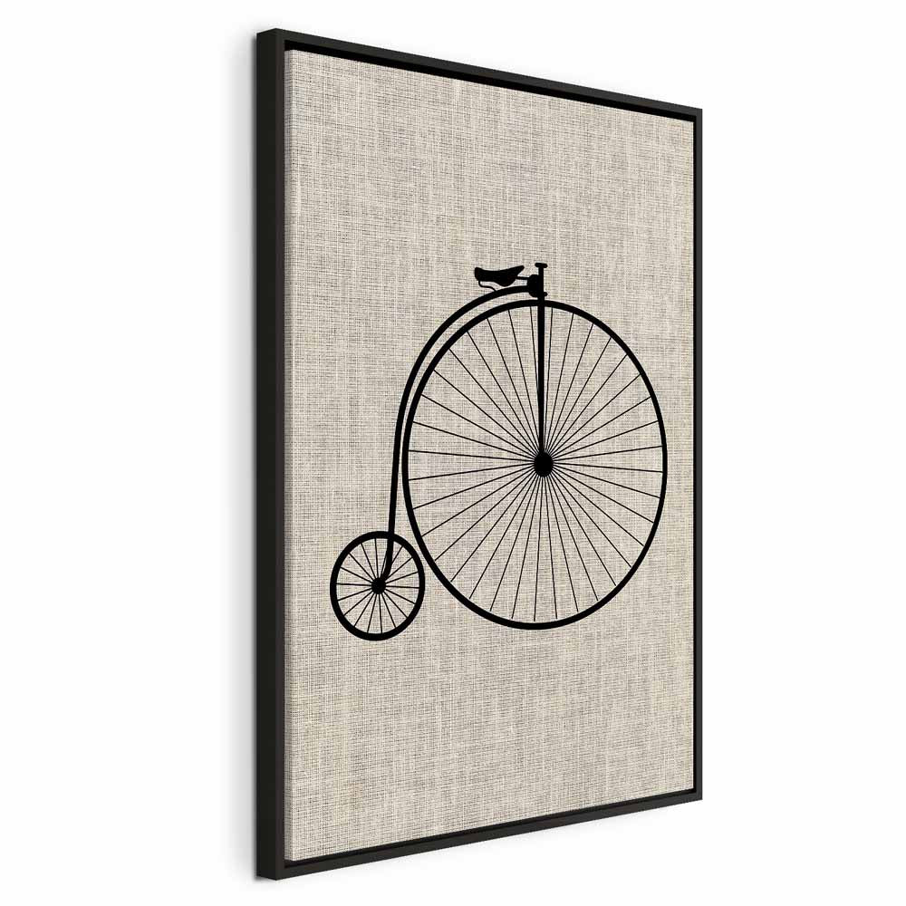 Vintage Bicycle Retro Canvas Print