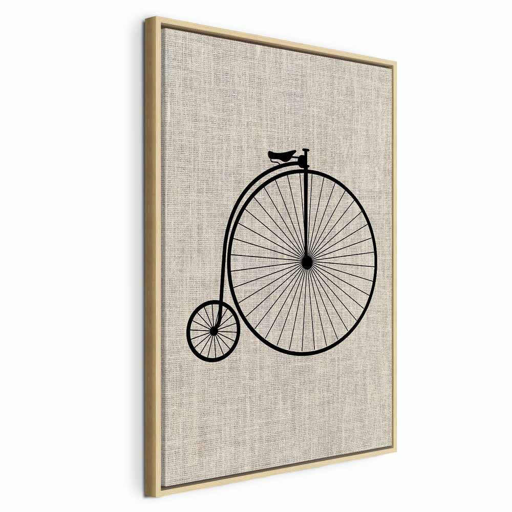 Vintage Bicycle Retro Canvas Print