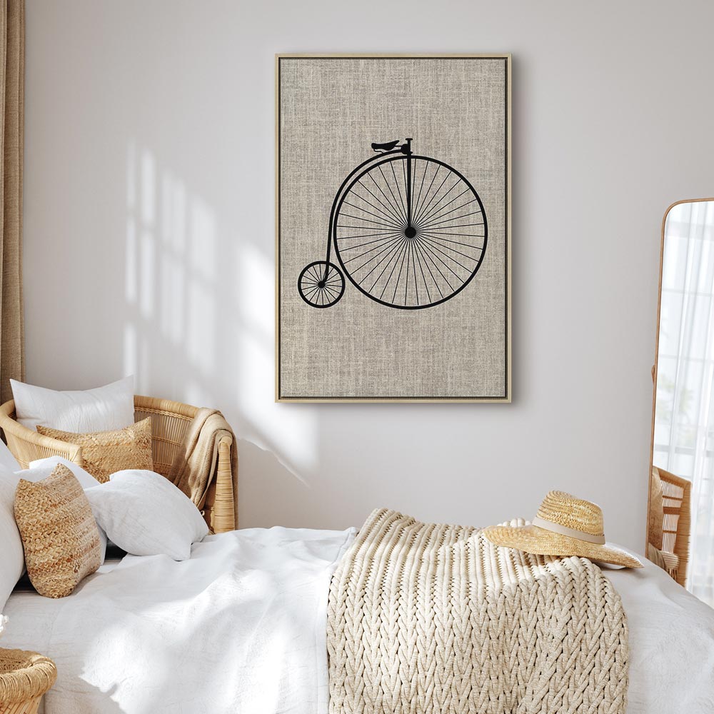 Vintage Bicycle Retro Canvas Print