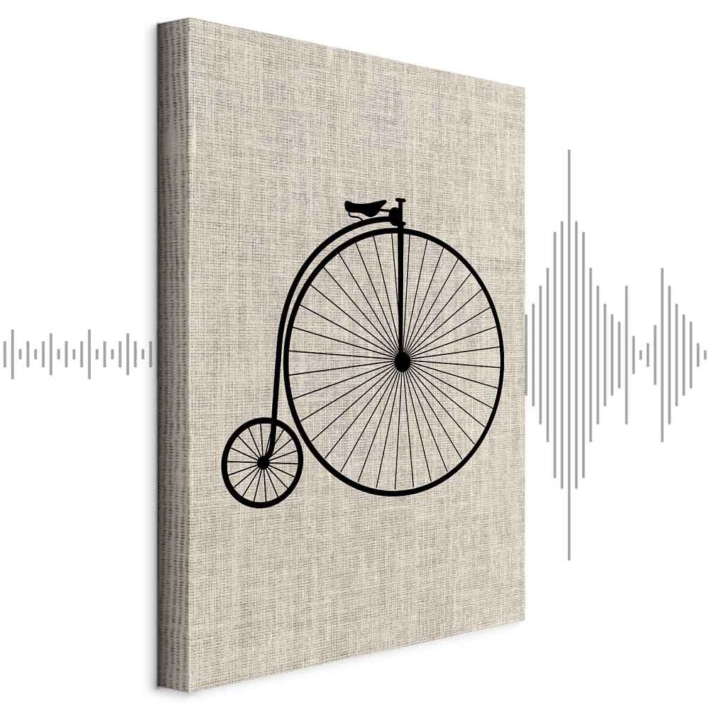 Vintage Bicycle Retro Canvas Print