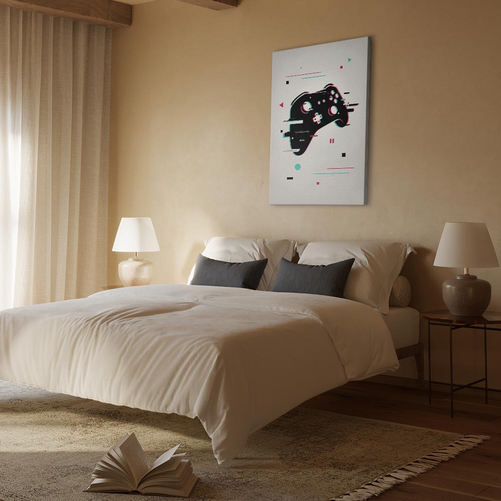 Cyberpad Street Art Modern Canvas Print