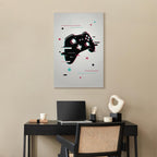 Cyberpad Street Art Modern Canvas Print