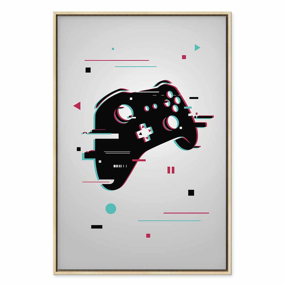 Cyberpad Street Art Modern Canvas Print