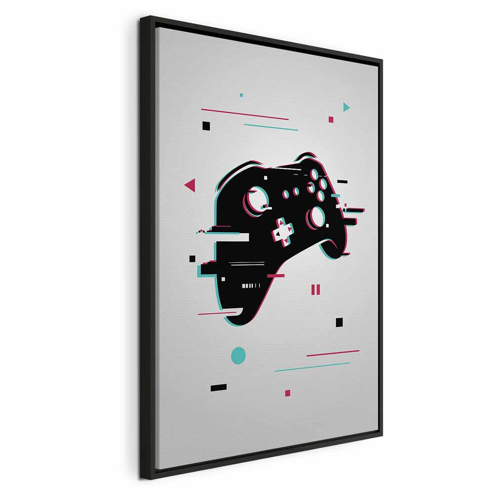 Cyberpad Street Art Modern Canvas Print