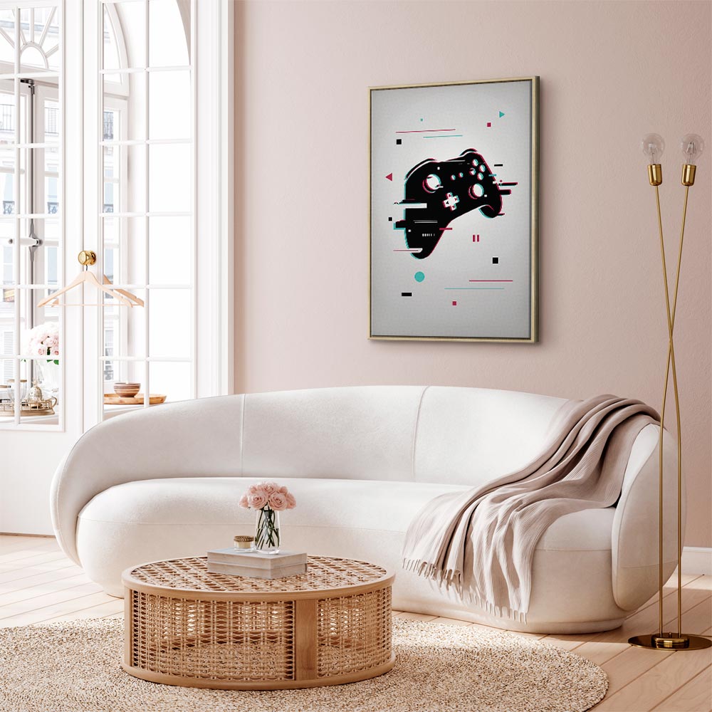 Cyberpad Street Art Modern Canvas Print