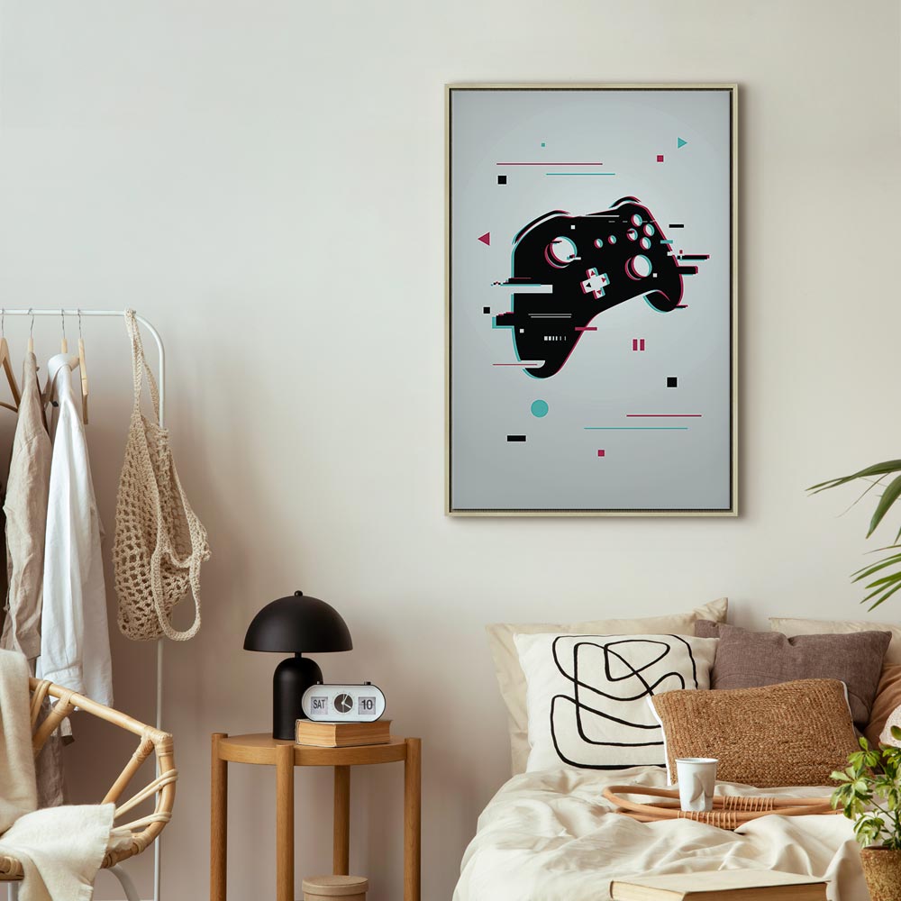 Cyberpad Street Art Modern Canvas Print