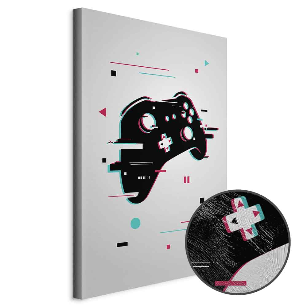 Cyberpad Street Art Modern Canvas Print