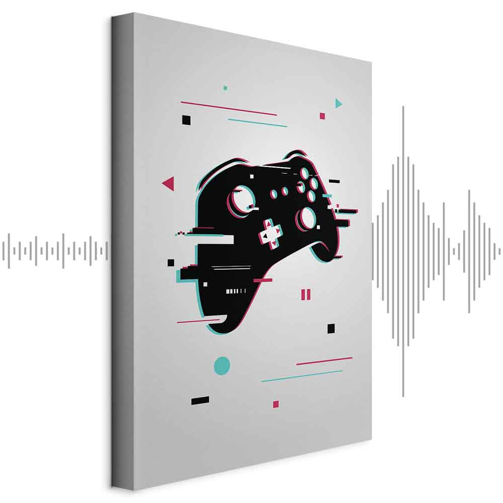 Cyberpad Street Art Modern Canvas Print