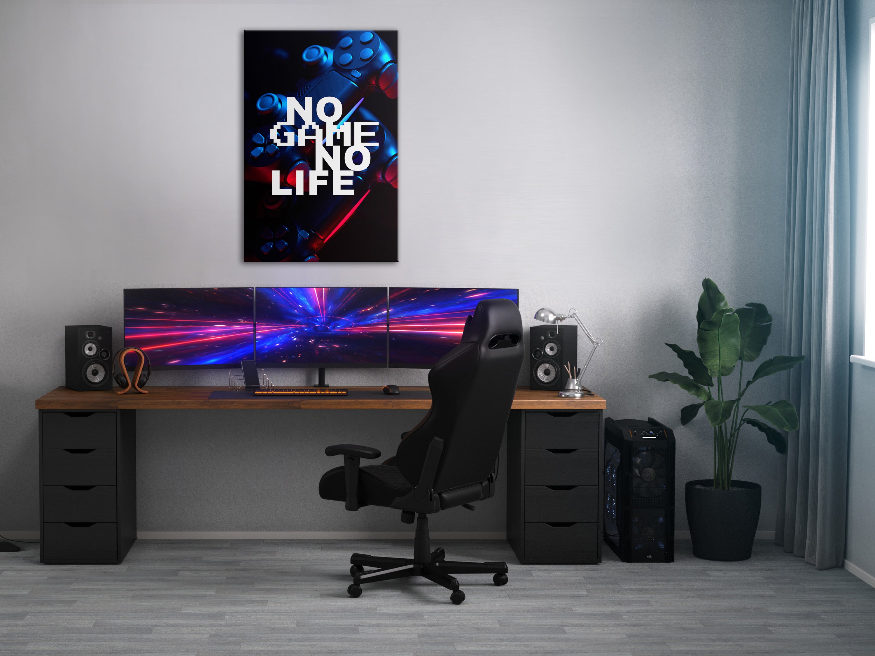 Canvas Print No Game No Life Vertical 1 Part