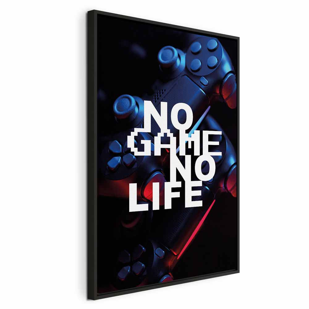 No Game No Life Anime Gaming Vertical Canvas Print