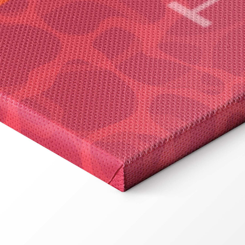 French Flag Swimming Pool Graphic Canvas Print