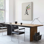 Eiffel Tower Abstract Multicolor Canvas Print