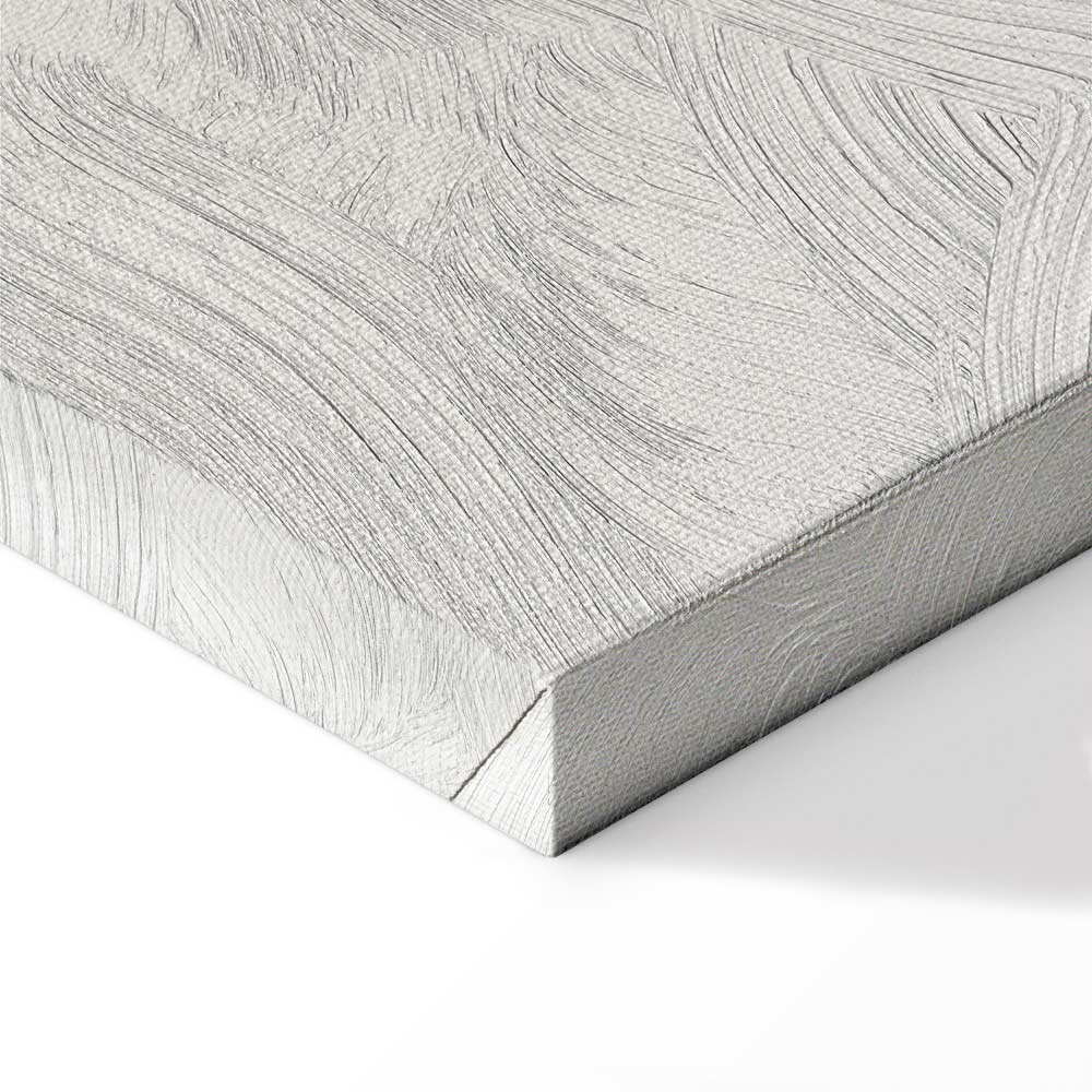 Black Badminton Rackets Abstract Canvas Print