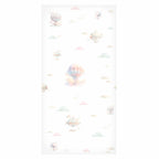 Watercolor Balloons and Airships Kids Wallpaper
