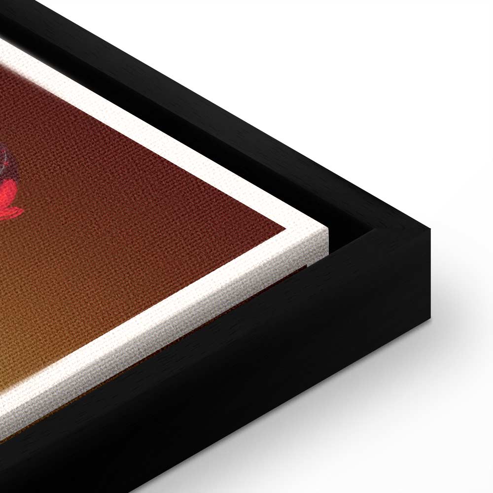 Wine Club Typography Vertical Canvas Print