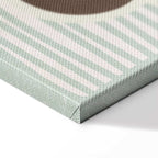 Parisian Breakfast Food Vertical Canvas Print