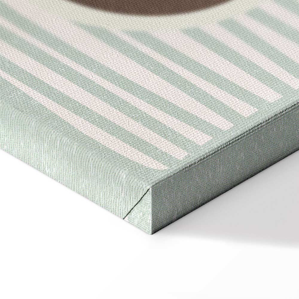 Parisian Breakfast Food Vertical Canvas Print