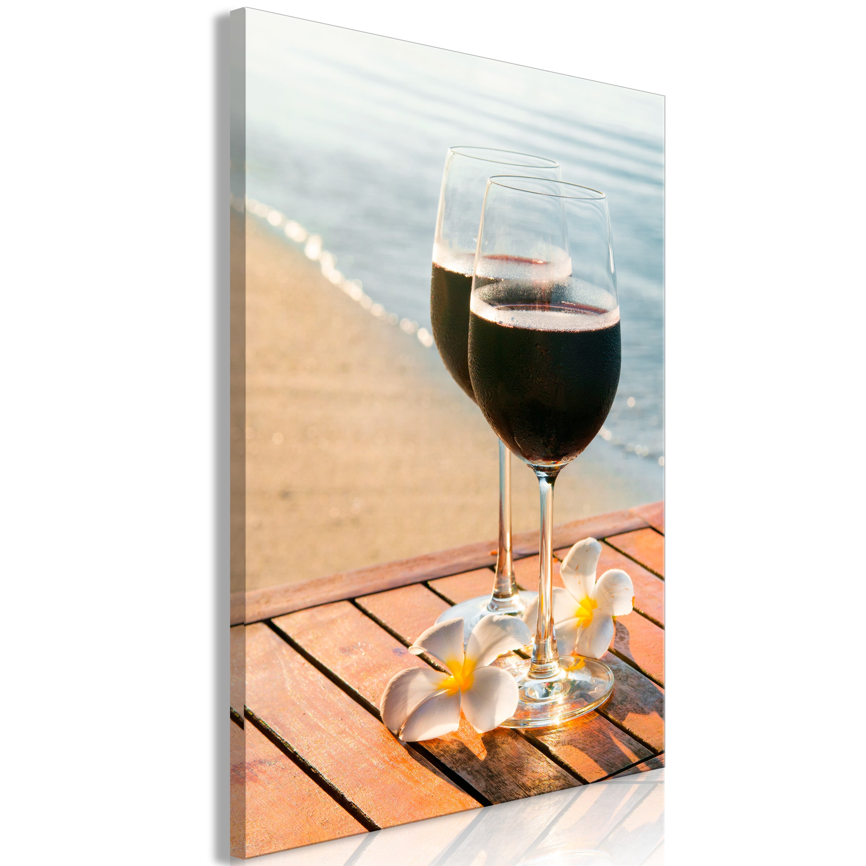 Canvas Print Love Refreshment Vertical 1 Part