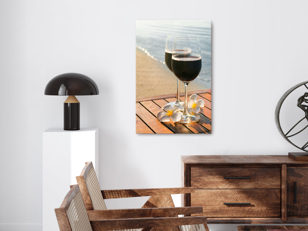 Canvas Print Love Refreshment Vertical 1 Part