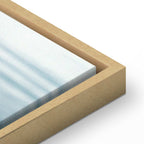 Romantic Wine & Sea Boards Vertical Canvas Print