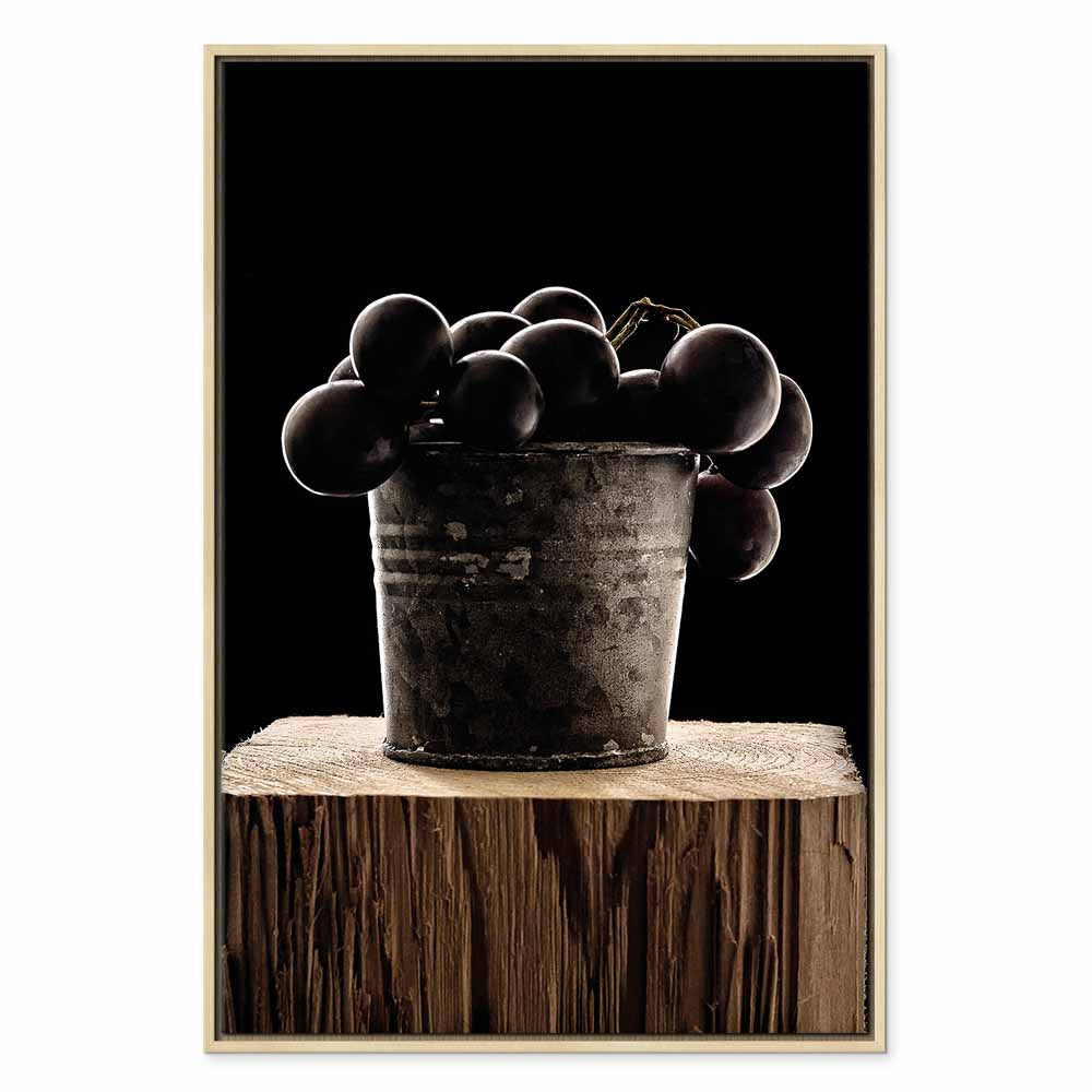 Wine and Fruits Romantic Canvas Print