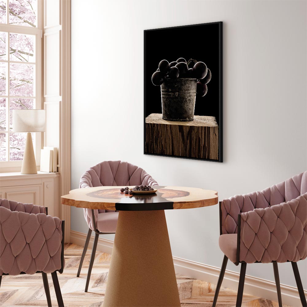 Wine and Fruits Romantic Canvas Print