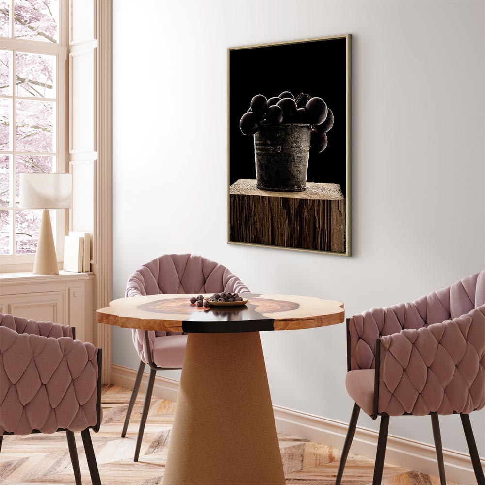 Wine and Fruits Romantic Canvas Print