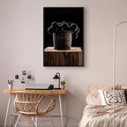 Wine and Fruits Romantic Canvas Print