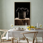 Wine and Fruits Romantic Canvas Print