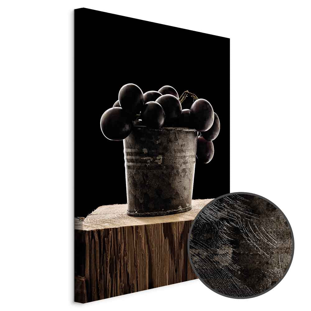 Wine and Fruits Romantic Canvas Print