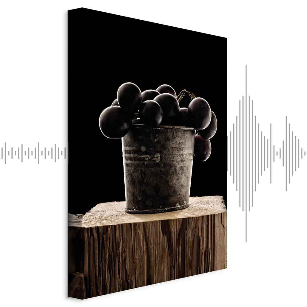 Wine and Fruits Romantic Canvas Print